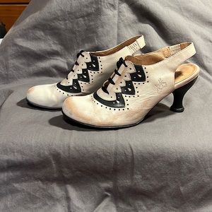 John Fluevog sling back